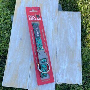 Neoprene Dog Collar Holiday Print FuzzYard  Size Medium Spongy